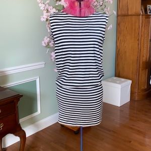 Alice + Olivia Striped Open Back Mini Dress